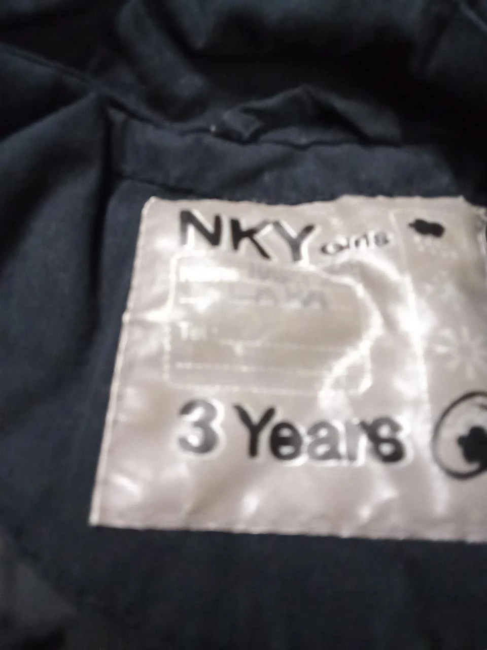 Casaco preto com capuz NKY Girls 3 anos – photo 11